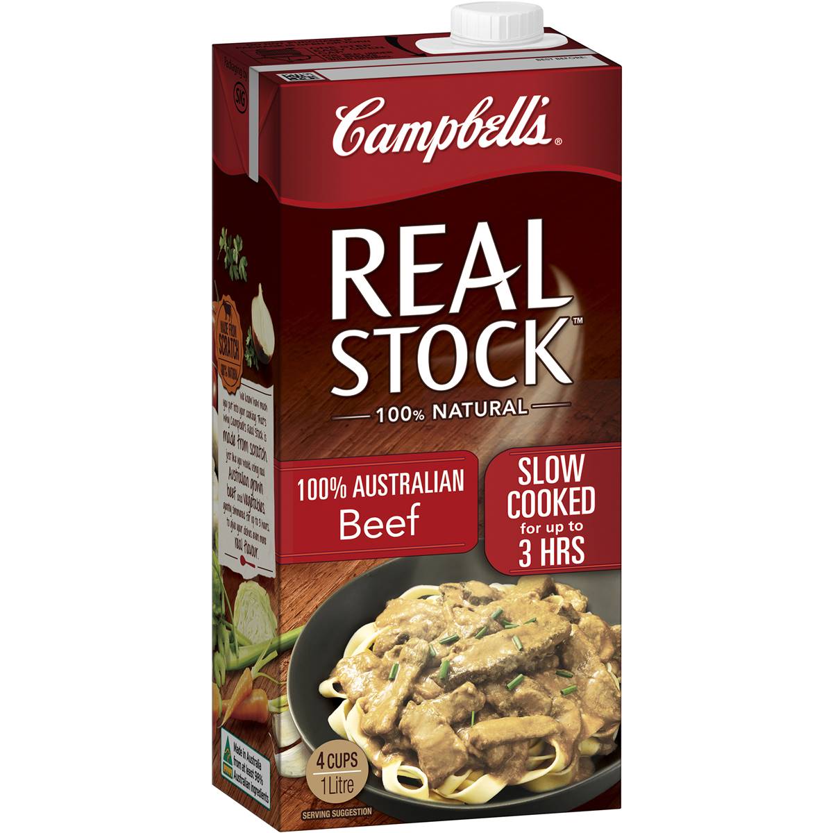 Campbells Liquid Stock Beef 1l