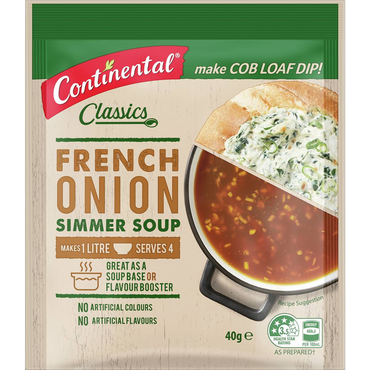 Continental French Onion Soup Mix 40g