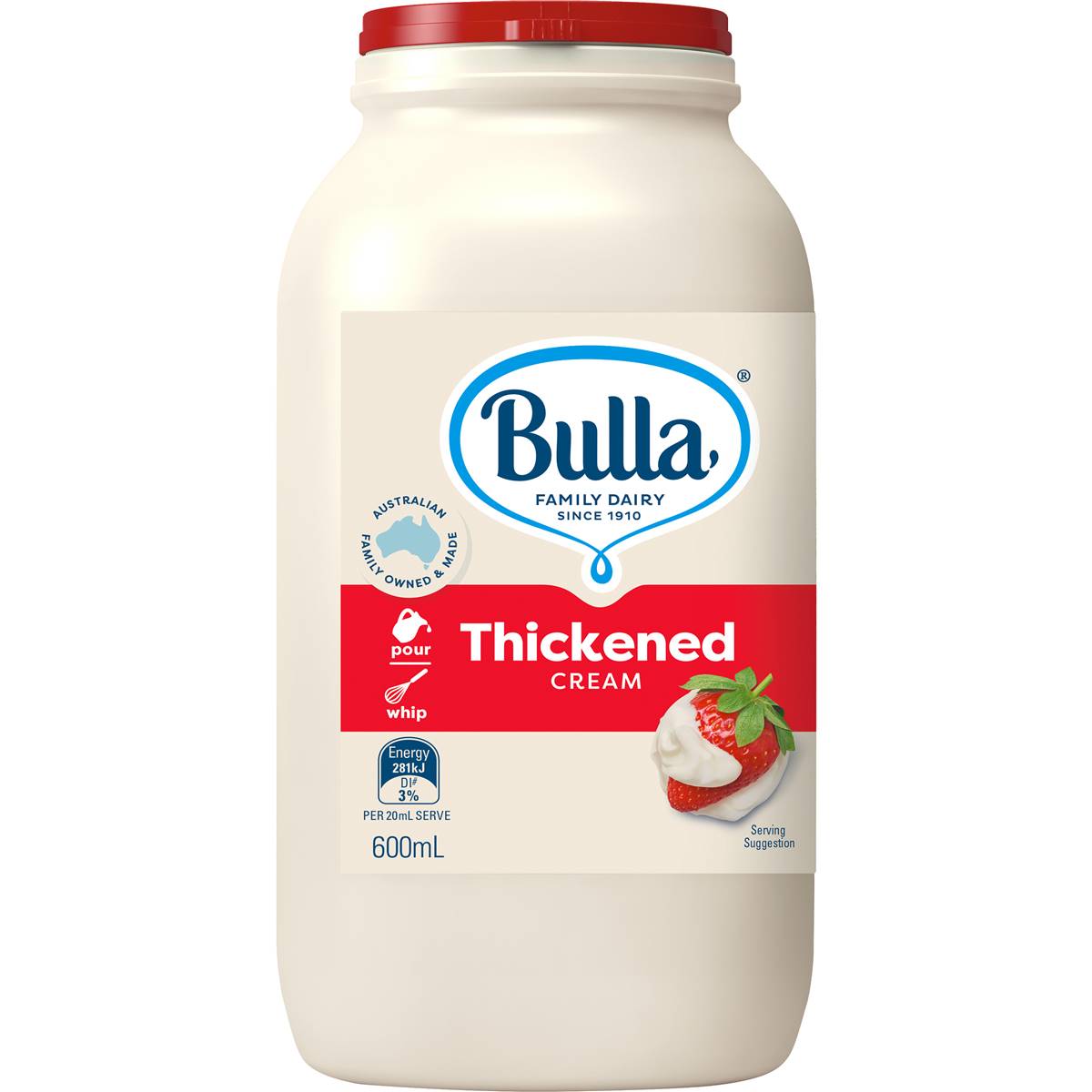 Bulla Thickened Cream 600ml