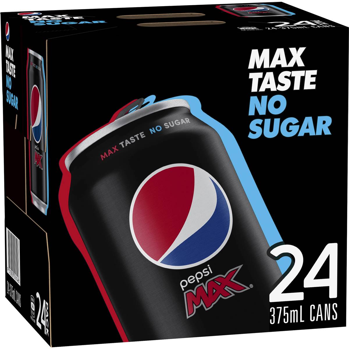 Pepsi Max Cans 375ml x 24