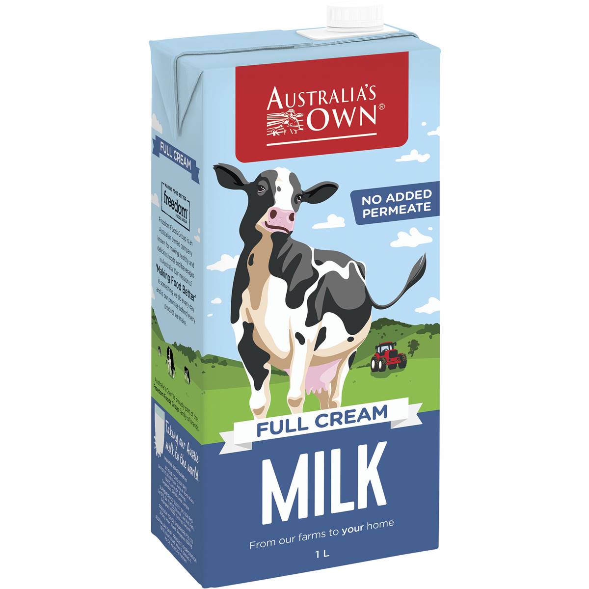 Australia's Own Full Cream Milk UHT 1L