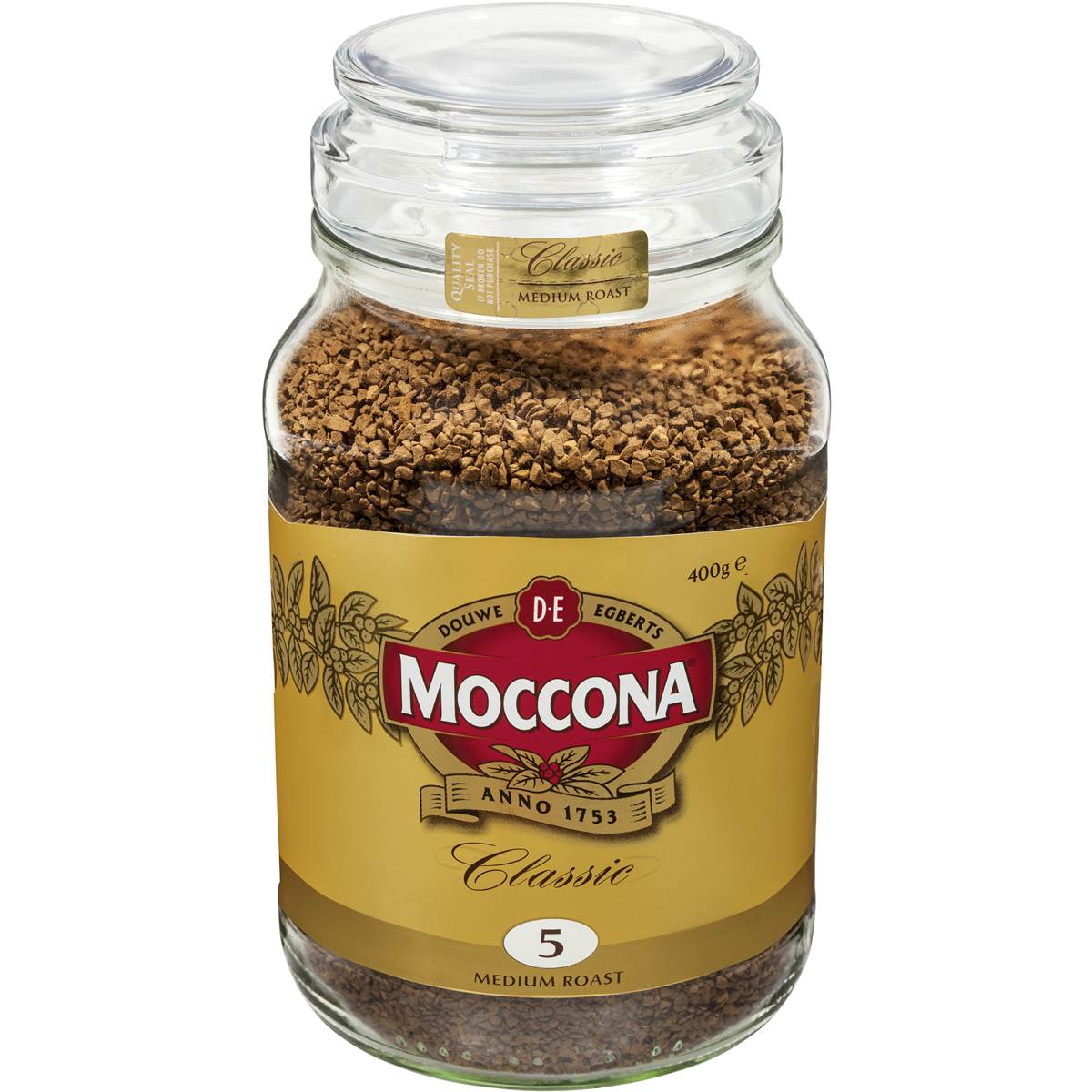 Moccona Classic Medium Instant Coffee 400g