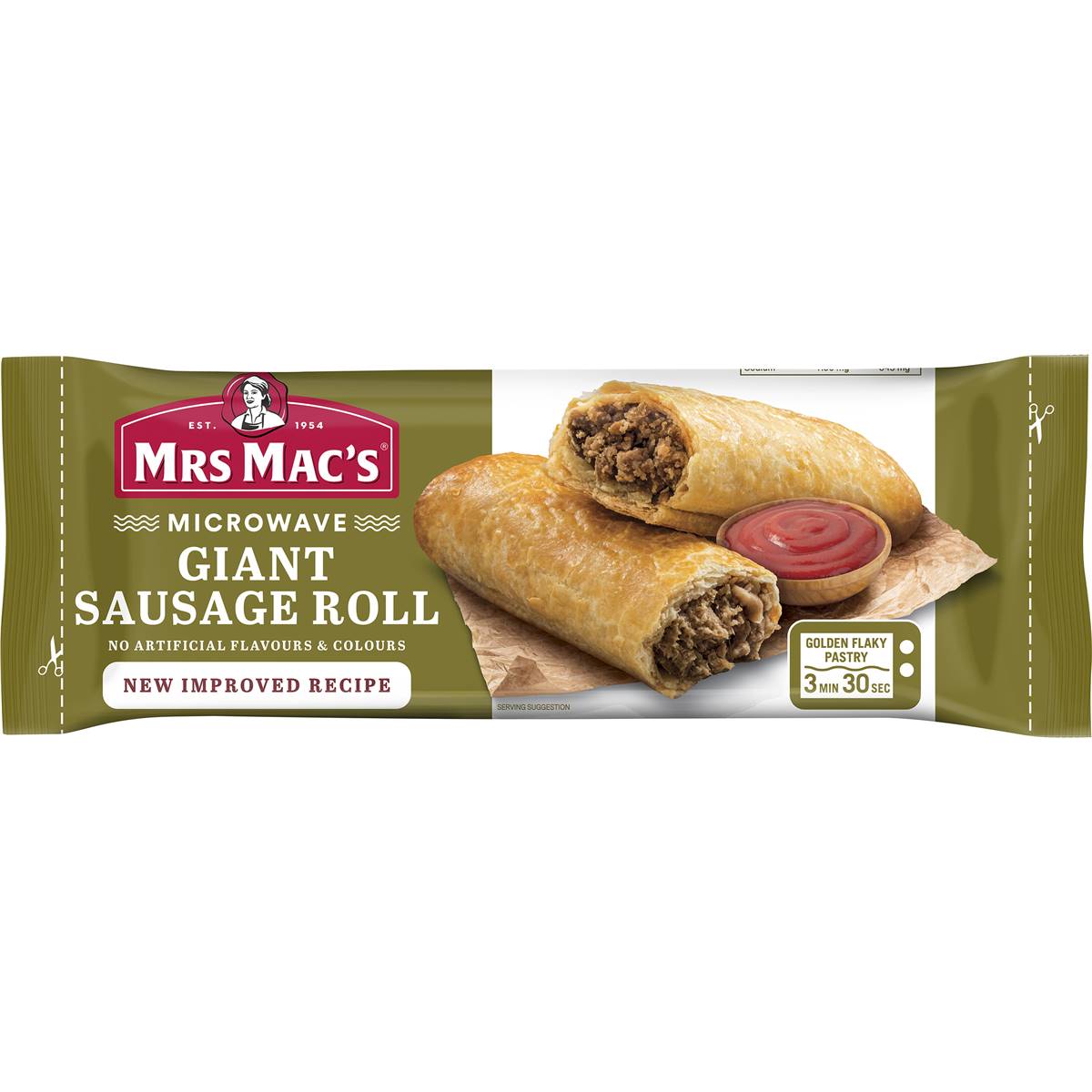 Mrs Macs Giant Sausage Roll 175g