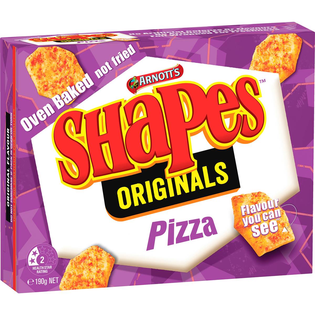 Arnotts Shapes Biscuits Pizza