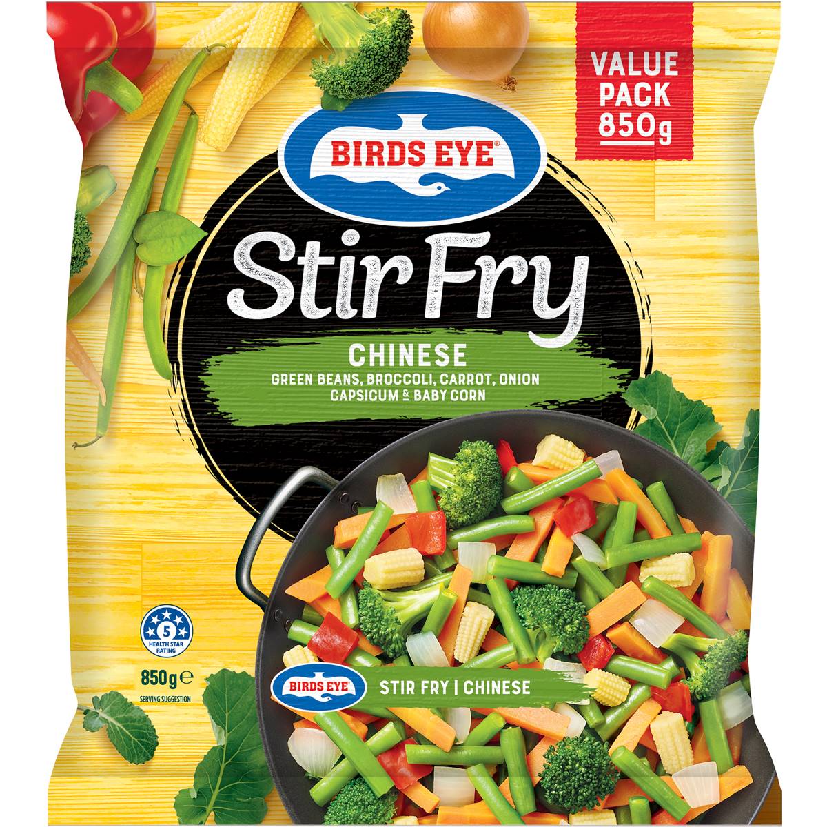 Birds Eye Chinese Stir Fry 850g