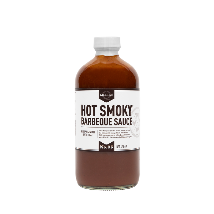 Lillie's Q Hot Smokey BBQ Sauce 473ml