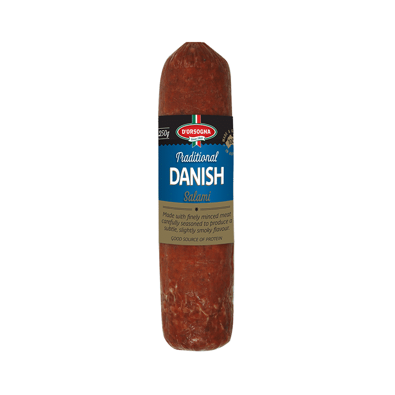 D'Orsogna Traditional Danish Salami 250g