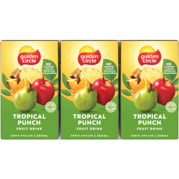 Golden Circle Juice Box Tropical 250ml x 6