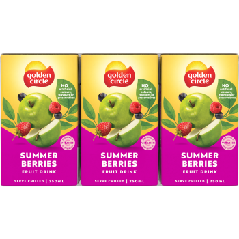 Golden Circle Juice Box Summer Berry 250ml x 6