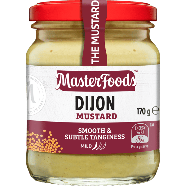 Masterfoods Dijon Mustard 170g