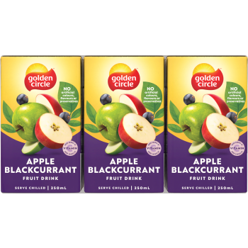 Golden Circle Juice Box Apple Blackcurrant 250ml x 6