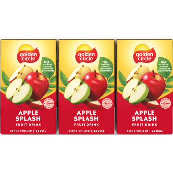 Golden Circle Juice Box Apple Splash 250ml x 6